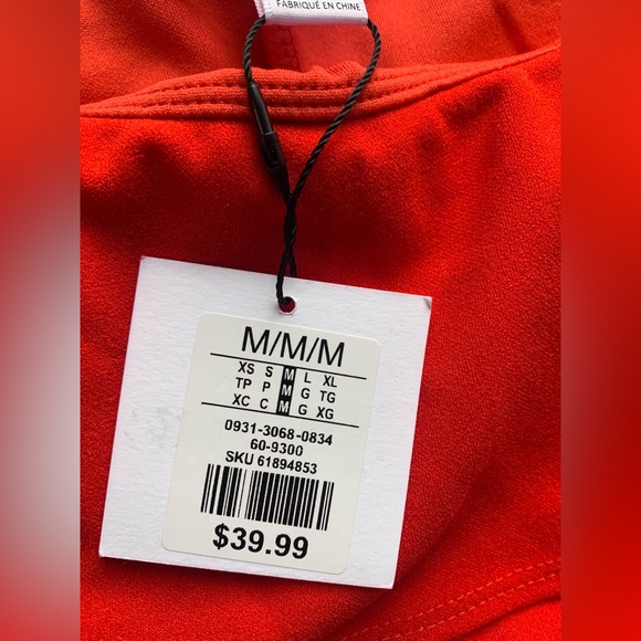 Revamped Coral Red Ruffled Jumpsuit - Picture 13 of 13